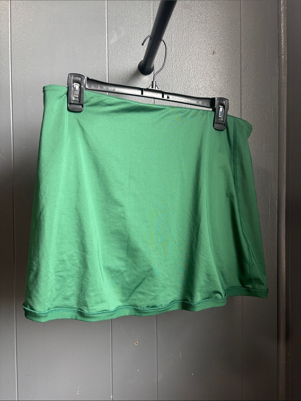 Nike Emerald Green Athletic Skirt with Swoosh Tennis or Golf secret pocket Large - Picture 4 of 8